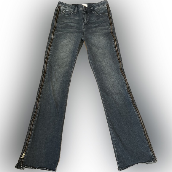 Skinny Girl High Rise Power Moves Flare Jeans - Picture 3 of 7